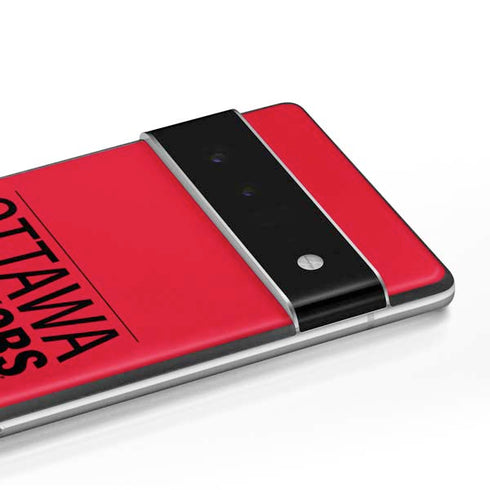 NHL Ottawa Senators Lineup Google Pixel 6 Pro Skin